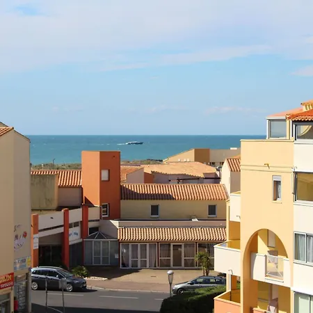 Joli T2 Climatise Avec Piscine Et Parking A 100m De La Mer - Fr-1-607-128 Apartment Agde
